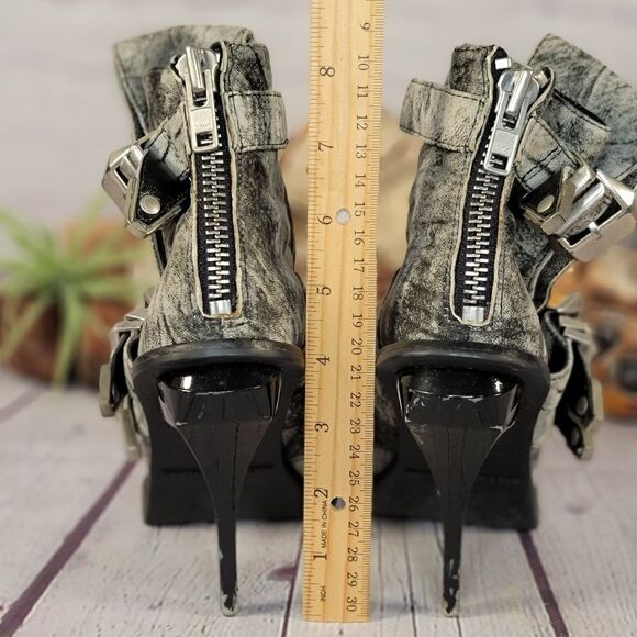 ALEXANDER WANG Hannes Leather Boots - Picture 6 of 11